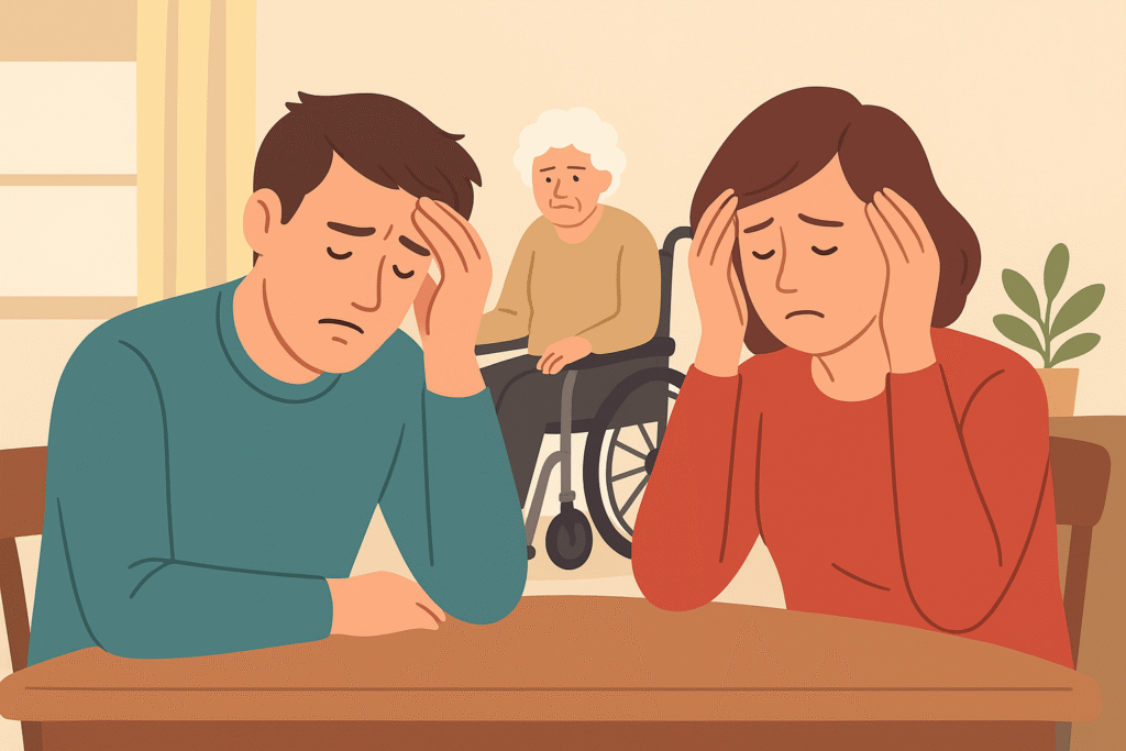 Come gestire stress di avere anziano