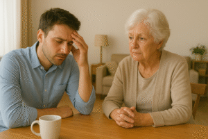 Come gestire stress di avere anziano