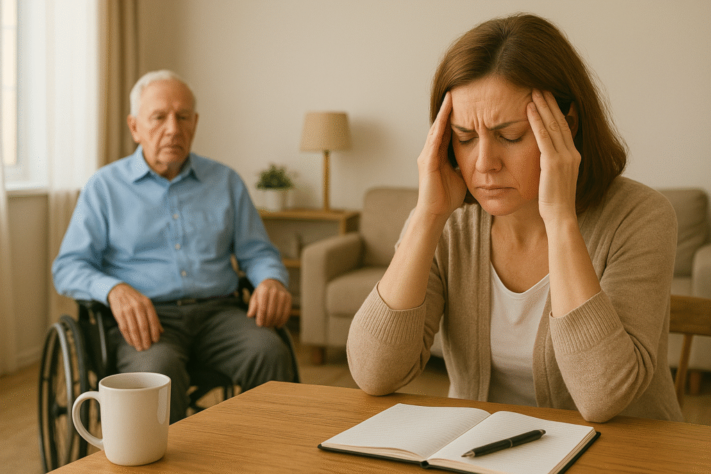 Come gestire stress di avere anziano