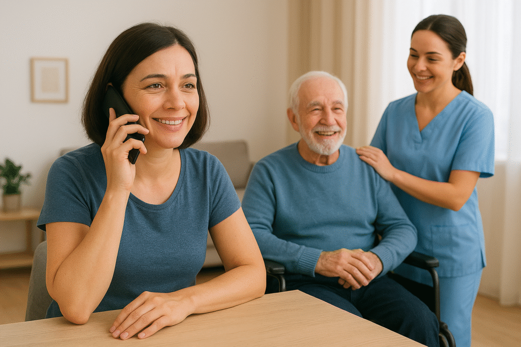 Come evitare il burnout assistendo un genitore anziano