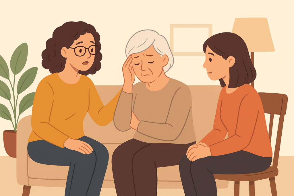 supporto emotivo anziano