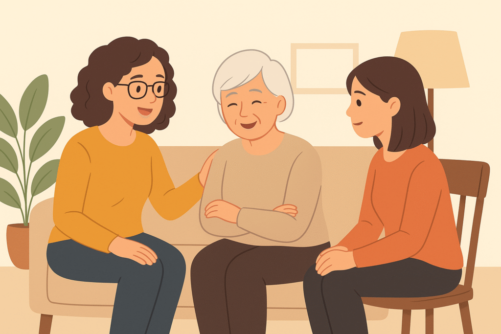 supporto emotivo anziano