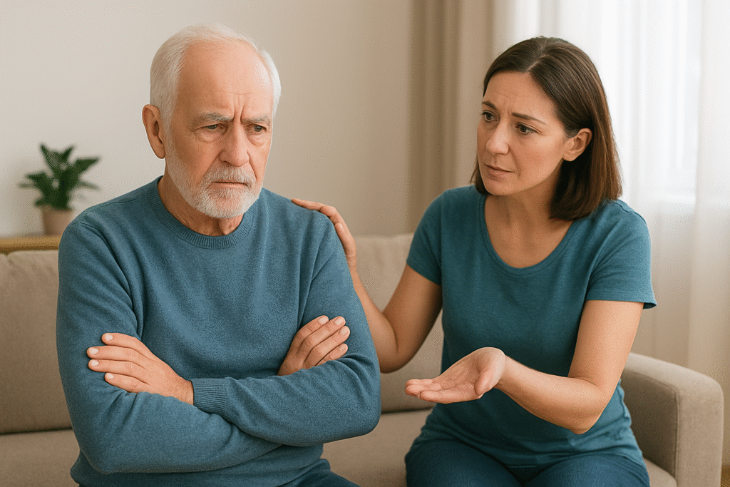 Il mio Genitore Non Vuole una Badante