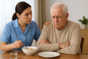 Cosa fare se l’anziano non vuole mangiare