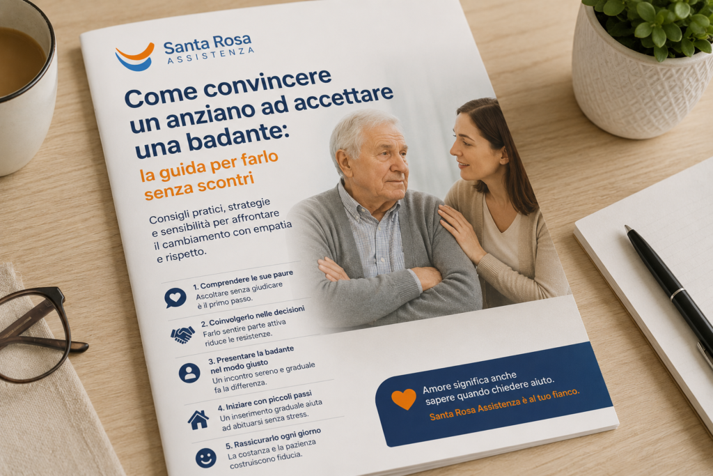 Come convincere un anziano ad accettare una badante